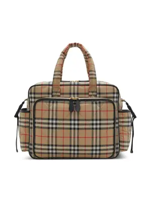 стеганая пеленальная сумка в клетку Vintage Check
