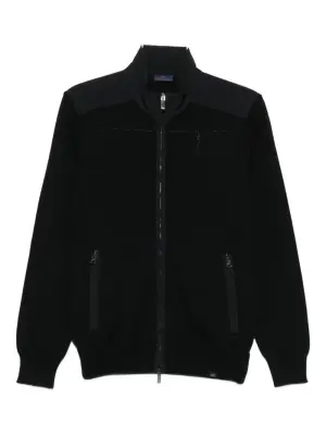 Шерстяной кардиган на молнии