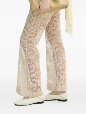 Кружевные брюки