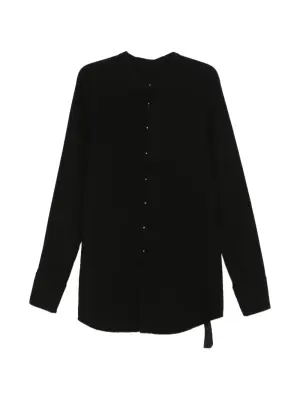 Рубашка с отделкой пуговицами