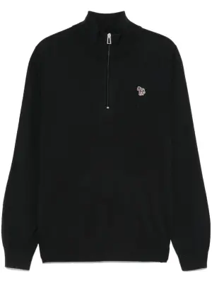 Свитер с нашивкой Zebra