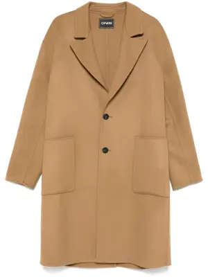 Однобортное пальто