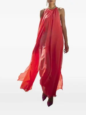 Комбинезон с вырезом халтер