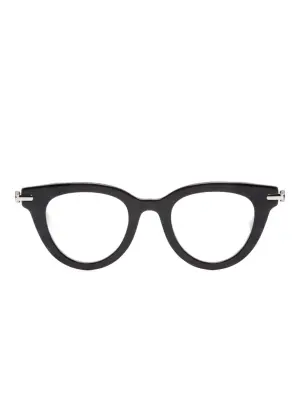 очки в оправе 'кошачий глаз'