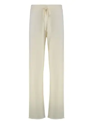 кашемировые брюки с кулиской