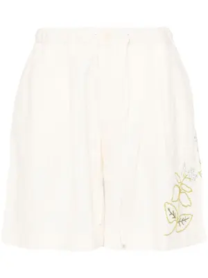 Шорты Bridge с цветочной вышивкой