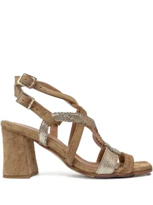 Босоножки на блочном каблуке