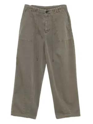 Брюки с кулиской