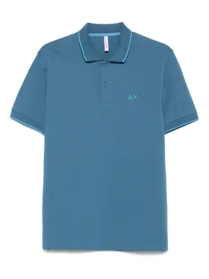 Рубашка поло с контрастной отделкой