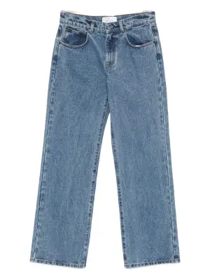 Прямые джинсы