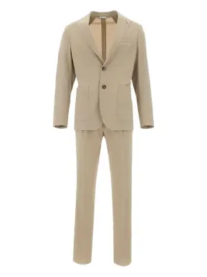 Костюм с однобортным пиджаком