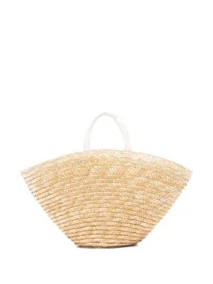 Соломенная сумка-тоут