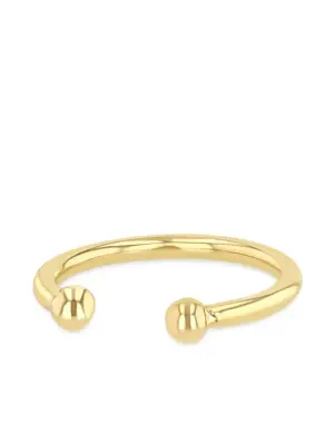 Серьга-кафф Wire из желтого золота