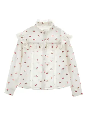 Блузка с принтом