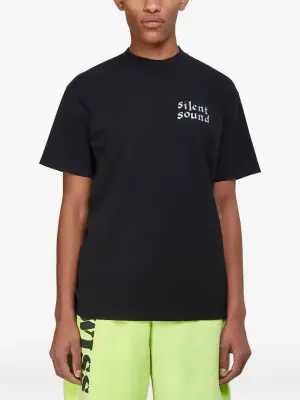 Футболка с отражающим логотипом