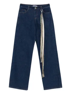 Джинсы Odette с платком