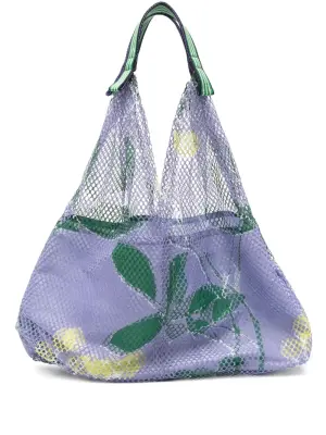 Сетчатая сумка на плечо