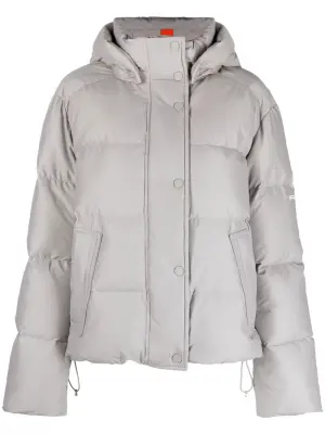 Пуховик со съемным капюшоном