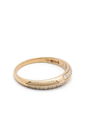 Кольцо Petite Crescent из желтого золота