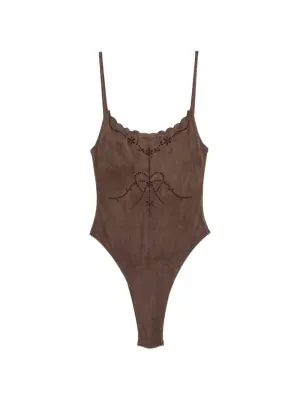 Купальник Juliet с вышивкой и фигурным краем