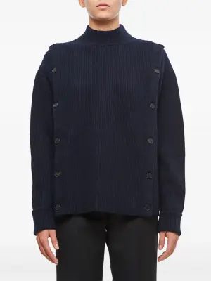 Свитер в рубчик