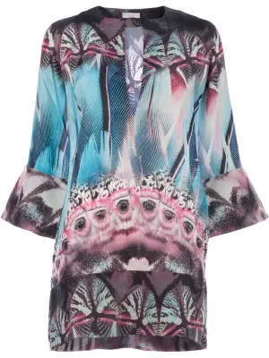 Платье-туника с принтом