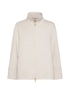 Куртка с воротником на молнии