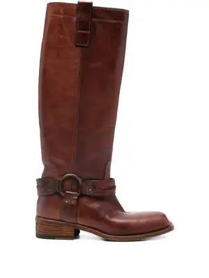 Кроссовки с пряжкой-кольцом