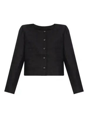 Льняной жакет Emma на пуговицах