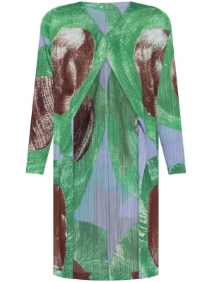 Плиссированное пальто