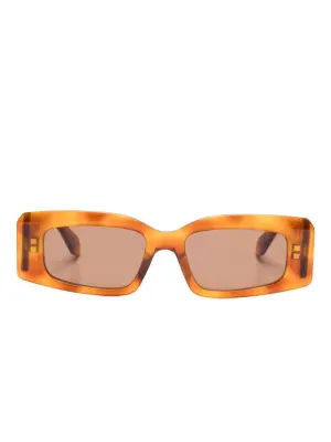 Солнцезащитные очки в прямоугольной оправе