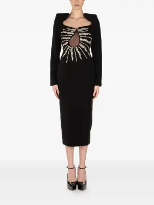 Украшенное мини-платье