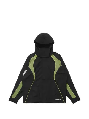 Куртка с капюшоном и сетчатыми вставками