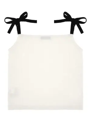 Топ с двумя бантами