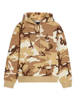 Толстовка с камуфляжным принтом "лес"