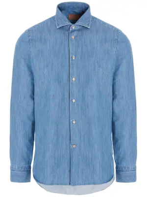 Джинсовая рубашка