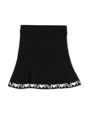 Юбка вязки интарсия