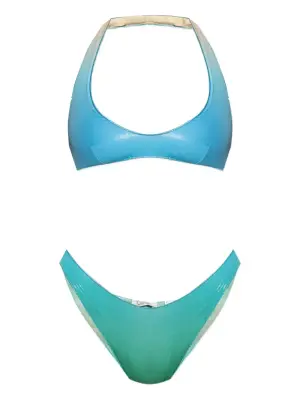 бикини в стиле колор-блок