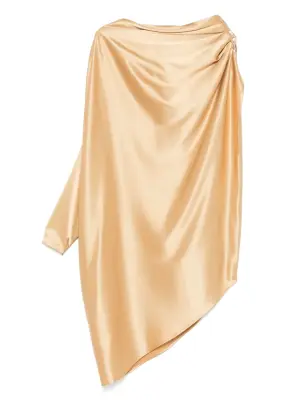 Платье мини асимметричного кроя