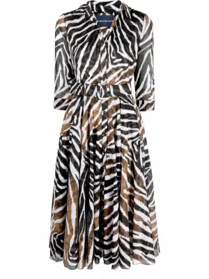 Платье-рубашка Aster Sepia