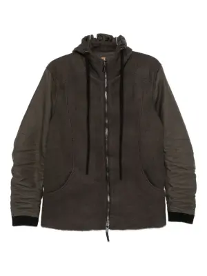 Куртка с капюшоном и вставками