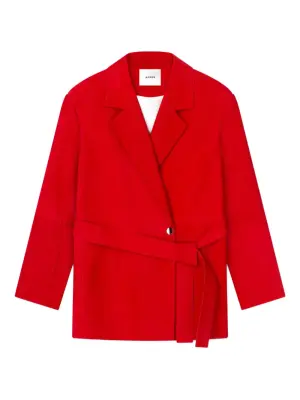 куртка с поясом