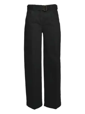 Брюки на застёжке-ремне