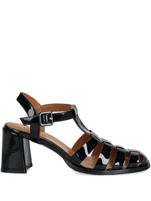 Босоножки A8343 на блочном каблуке