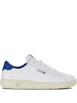 кожаные кроссовки