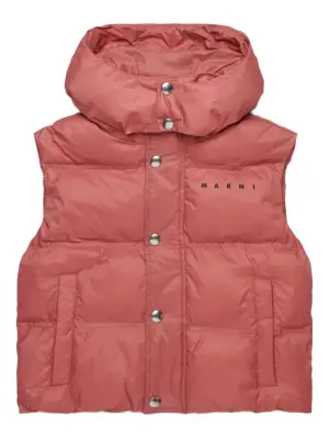 дутый жилет с логотипом