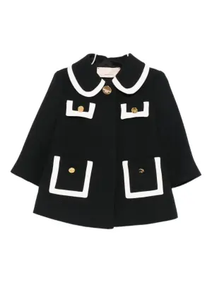 Пальто с воротником Питер Пэн