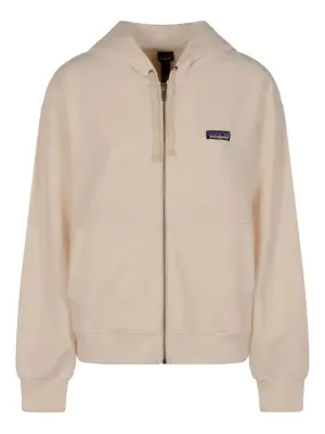 Толстовка на молнии с нашивкой-логотипом