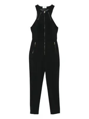 комбинезон на молнии с вырезом халтер