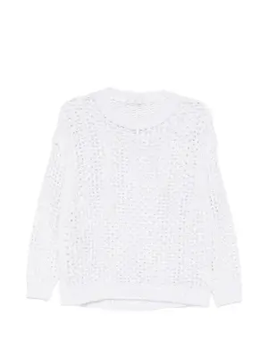 Джемпер крупной вязки